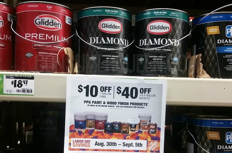 Home Depot Labor Day Paint Sale Rebate 2022